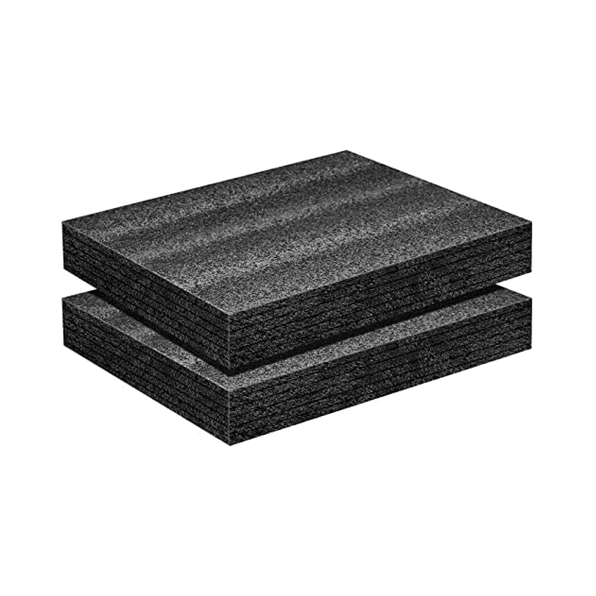 Polyethylene Foam 16X12X2Inch Polyethylene Foam Sheet Thick Foam Padding Foam Inserts for Crafts Polyethylene Foam Pad, Black